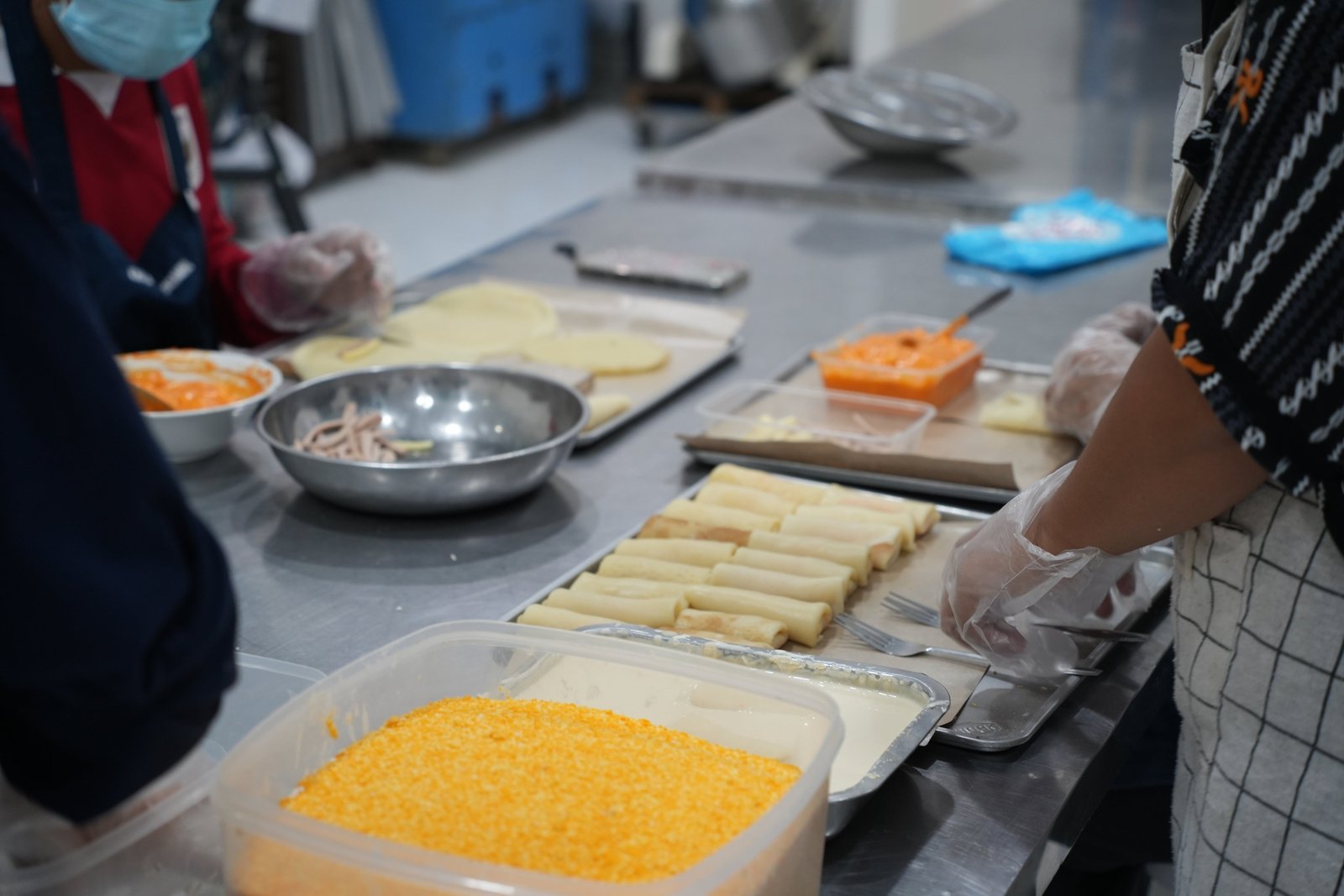 BMSの食品加工の現場の様子