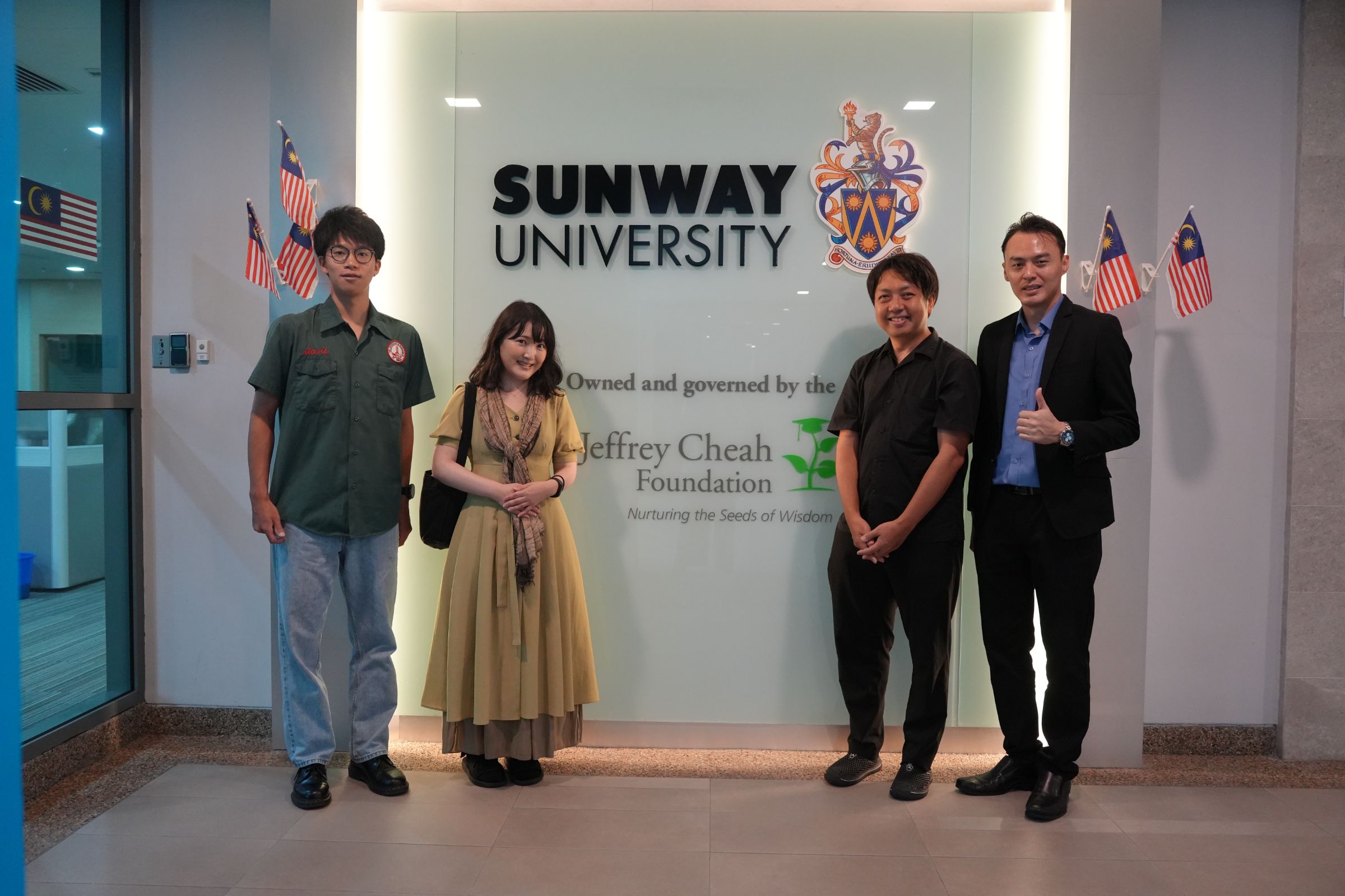 Space Seed Holdings Pays Courtesy Visit to Professor Goh Bey Hing at Sunway University