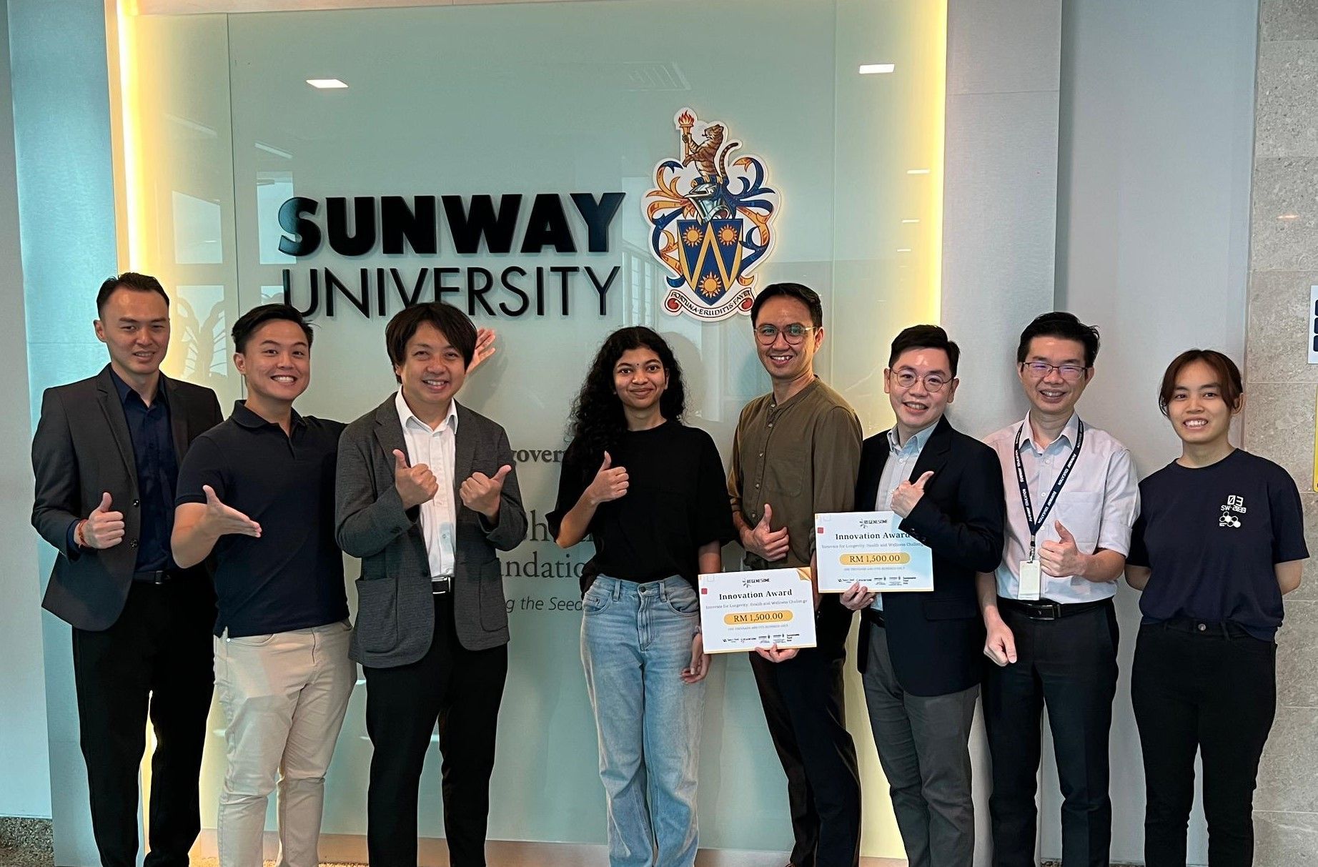 Space Seed Holdings Participates in Award Ceremony for Innovate for Longevity: Health and Wellness Challenge at Sunway University 